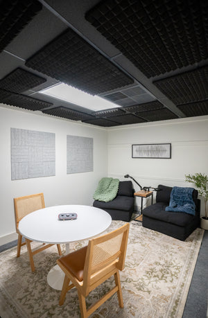 A podcast room at The RFC